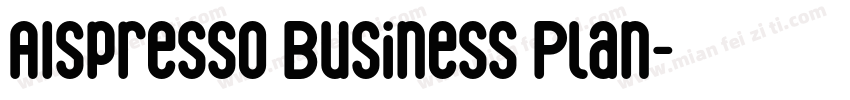 AIspresso Business Plan字体转换